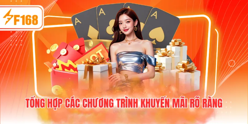 Tổng hợp các chương trình khuyến mãi rõ ràng